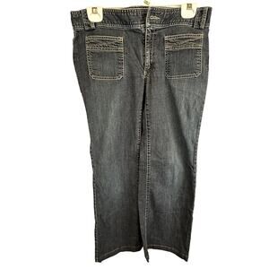 Banana Republic blue Denim Jeans Size 8. 34 x 29" made in Turkey
